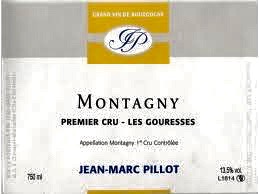 2016 Jean-Marc Pillot Montagny 1er Cru Les Gouresses